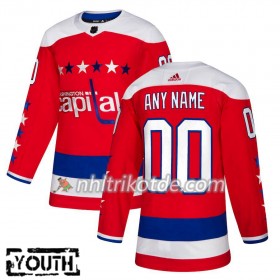 Washington Capitals Trikot Custom Adidas Alternate 2018-19 Authentic - Kinder